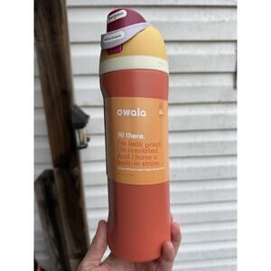 Owala FreeSip 24oz Citrus Crush Mug Stainless Steel Water Bottle